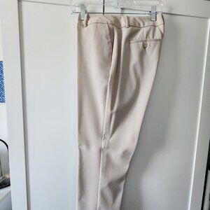 Ladies straight leg pants - Off white color -